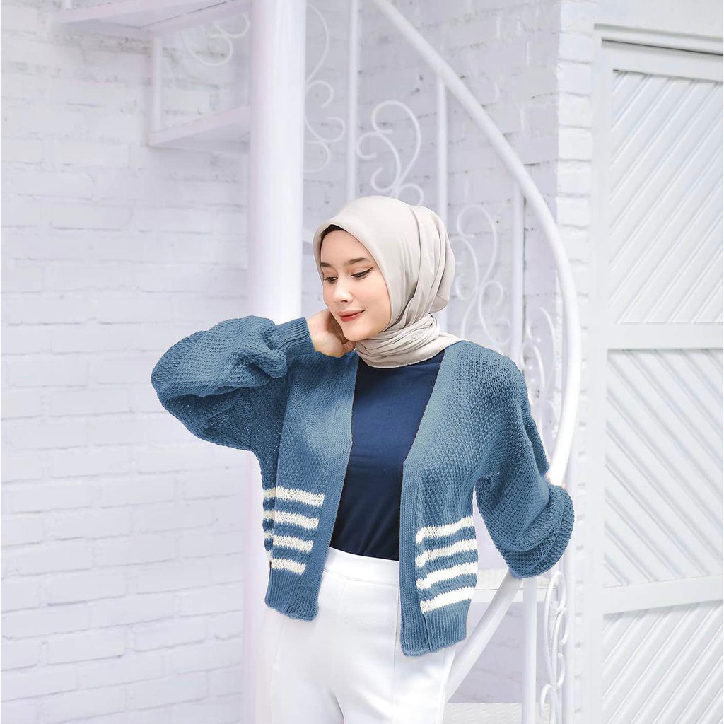 KALILA - YURIE Cardy Cardigan Rajut Wanita Dewasa | Kardigan Rajut Wanita