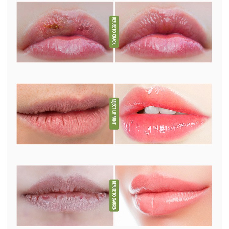 Lip Gloss Kiss Beauty Peach Magic Aloe Vera Lip Oil Mini 70242-03 Lipgloss