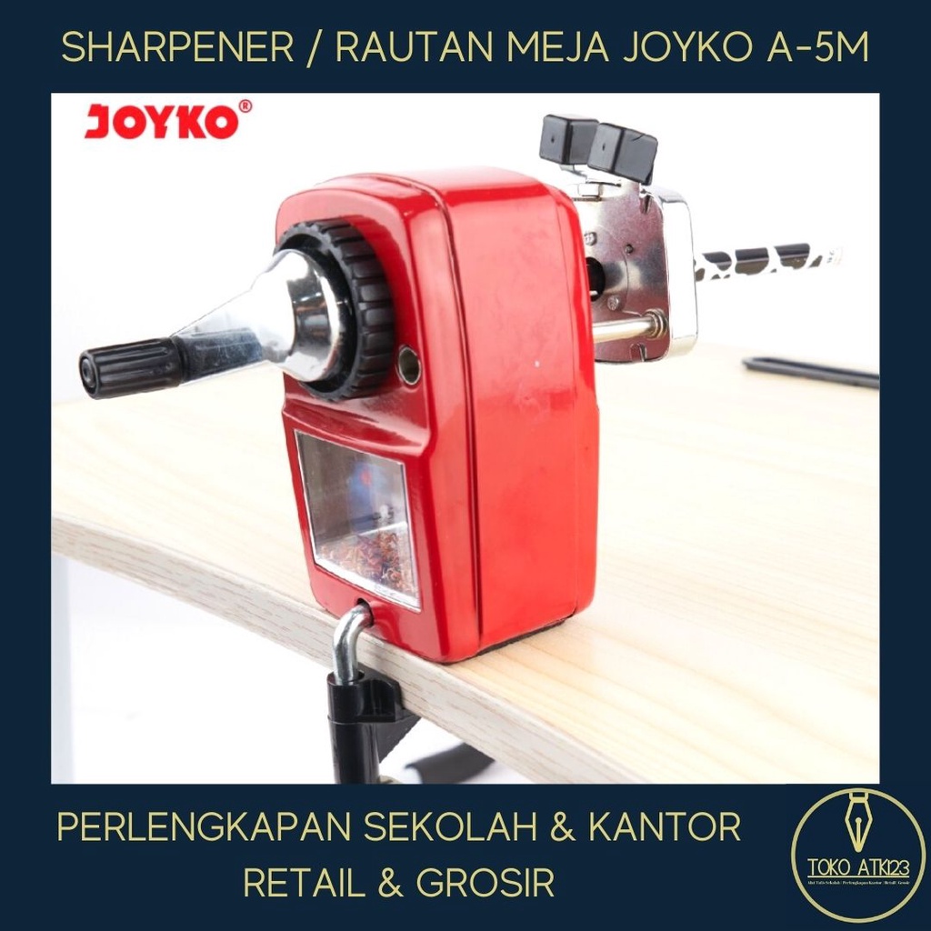 Sharpener / Rautan Meja Putar Joyko A-5M