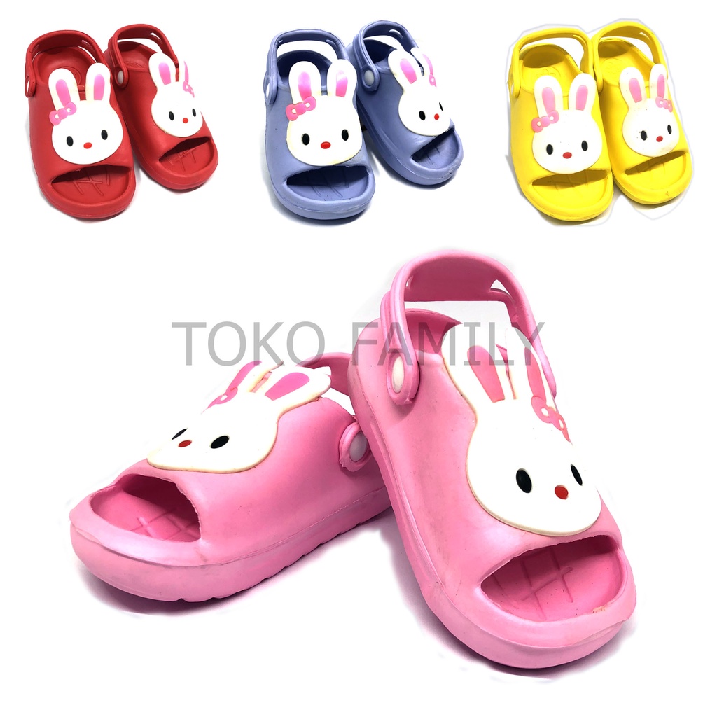 Shevano-Sendal Bayi/Anak Perempuan Motif Kelinci Depan Termurah