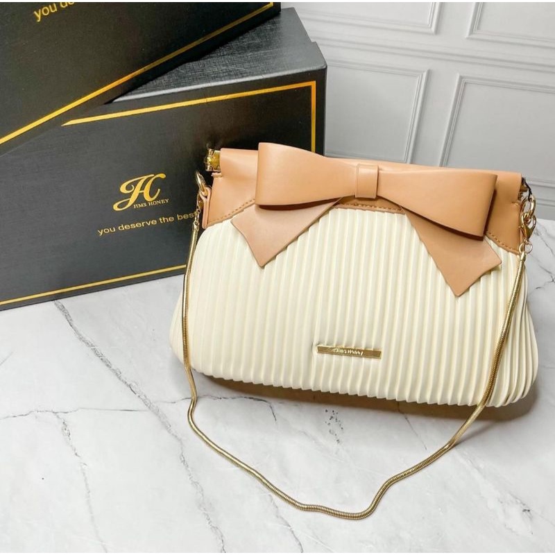 VIORA BAG JIMS HONEY ORI TAS SELEMPANG WANITA CANTIK CUTE IMPORT FASHION CEWEK KOREA MURAH FREE BOX