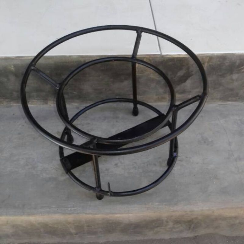 Tungku Kompor Semawar Tatakan Kompor Nasi Goreng / Rangka Tungku Behel Bulat