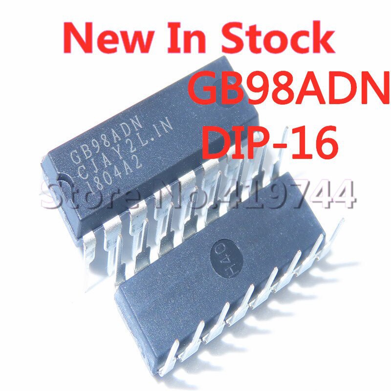 2pcs Ic Gb98Adn Gb98 Dip-16 Lcd Backlight