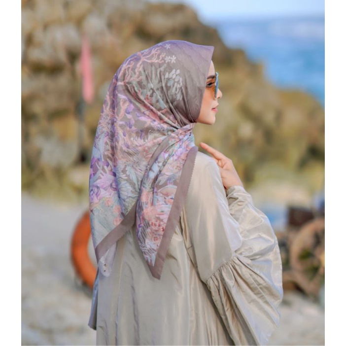 Buttonscarves The Little Mermaid Taupe