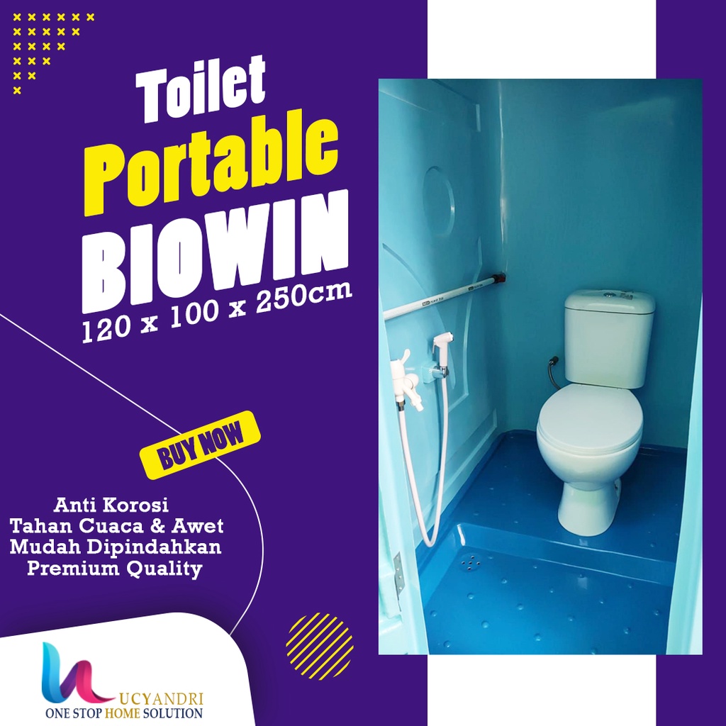 Toilet Portable BIOWIN Type B, WC DUDUK PORTABLE