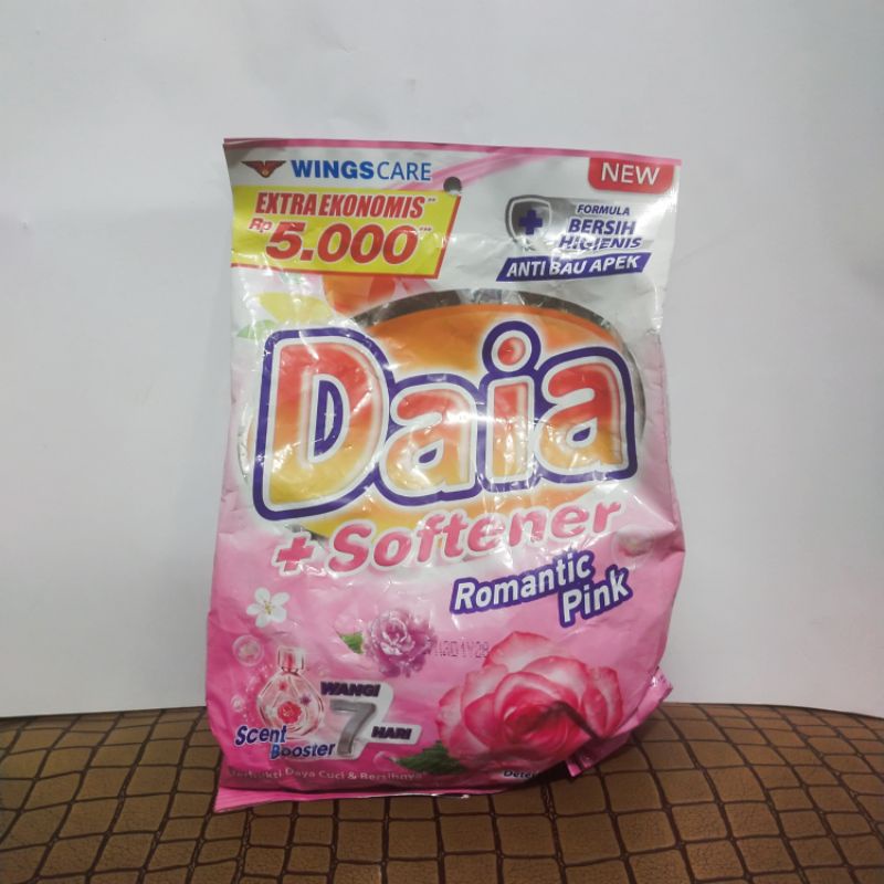Daia + Softener Romantic pink 280g
