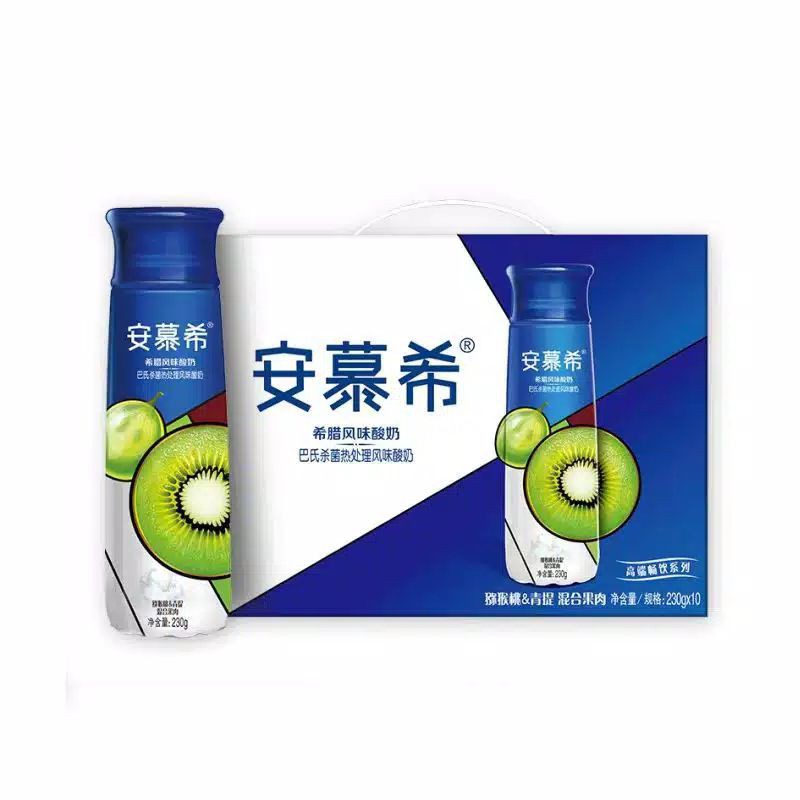 Anmuxi yogurt rasa kiwi 230gram