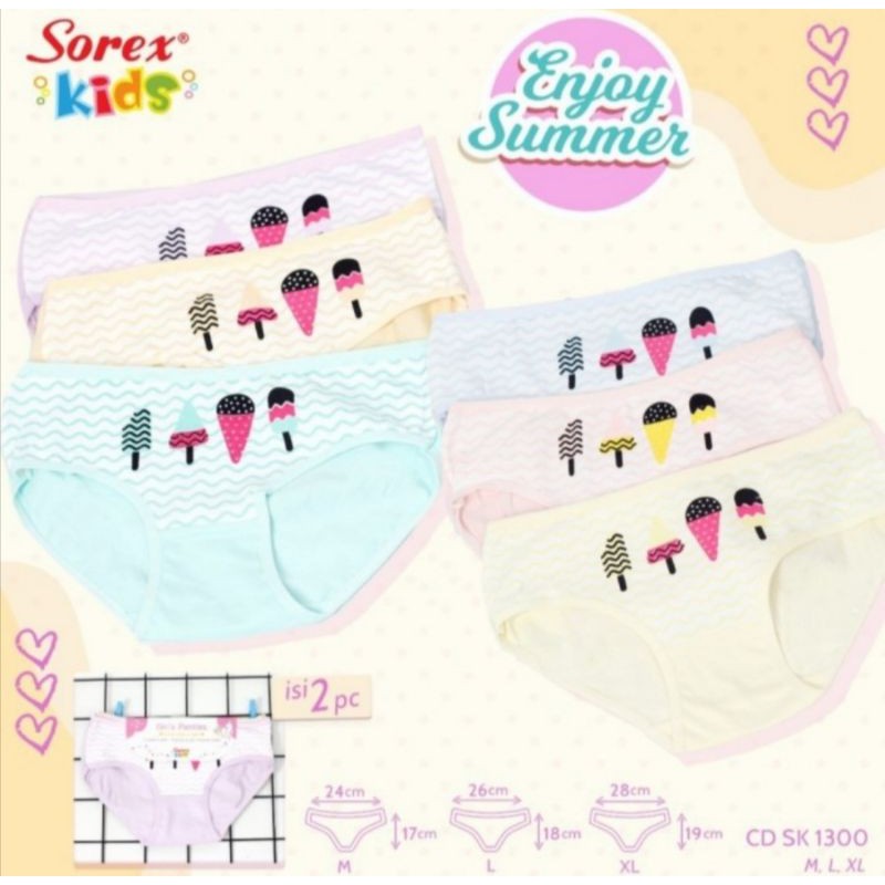 CD Anak Perempuan Sorex 1300/ CD Sorex Kids Girl