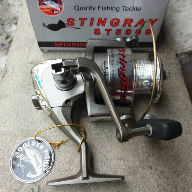 STICK PANCING TERBARU Reel GOLDEN FISH STINGRAY ST5000 Buat pemancing