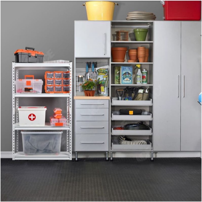 tactix rak penyimpanan besi 4 tingkat