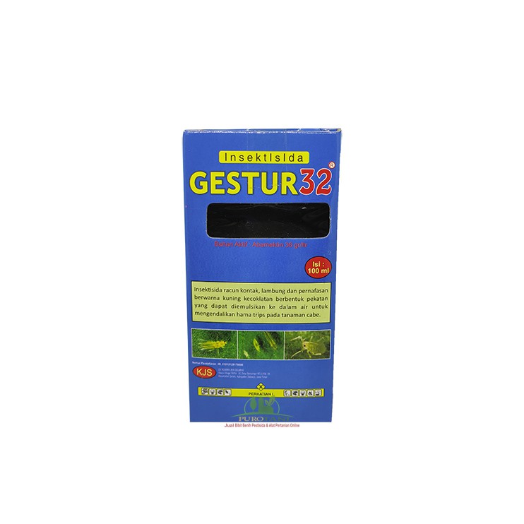 Insektisida Abamectin 36  Gestur 32 100ml 36 G L