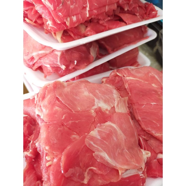 

beef slice termurah dan terlaris harga promo diskon grosir / distributor australian beef 500 gr