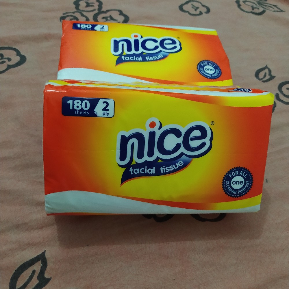 Nice Facial Tissue 180 Sheet 2ply