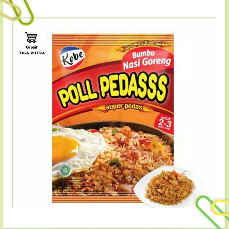

Kobe Bumbu Nasi Goreng Poll Pedas (SACHET)