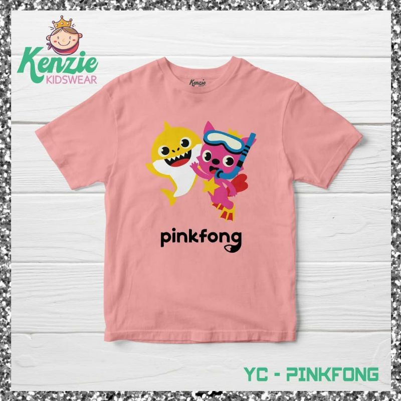 KAOS ANAK KENZIE - PINKFONG