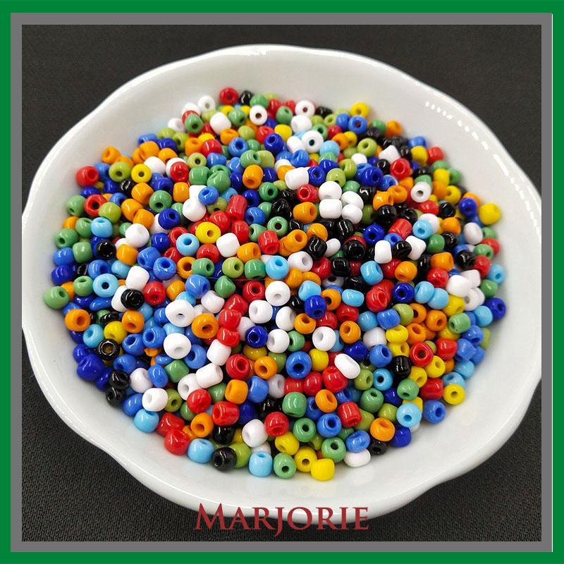 Mute Pasir / Glass Beads / Mute / Manik Manik Kecil / Bahan Aksesoris / kerajinan Tangan-MJD