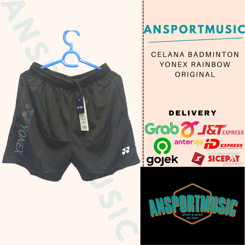 Celana Pendek Olaharaga Badminton Yonex Rainbow Original 100%