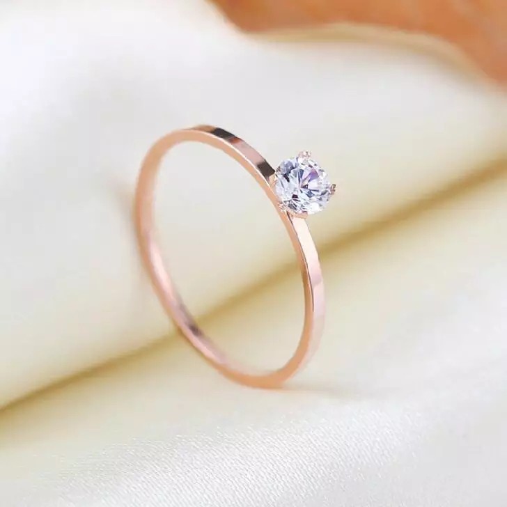 ESGE CINCIN TITANIUM EMAS WANITA (CALANDRA) / CINCIN TITANIUM GOLD SILVER ROSE GOLD CINCIN PERHIASAN AKSESORIS TITANIUM TEMBAGA CINCIN WANITA KOREA CINCIN MUTIARA CINCIN MANIK TALI EMAS CINCIN LAPIS KRISTAL BERLIAN PLATINUM WANITA FASHION KOREA