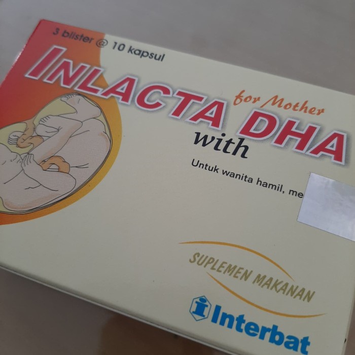 Ibu Hamil - Inlacta Dha For Mother Vitamin Ibu Hamil