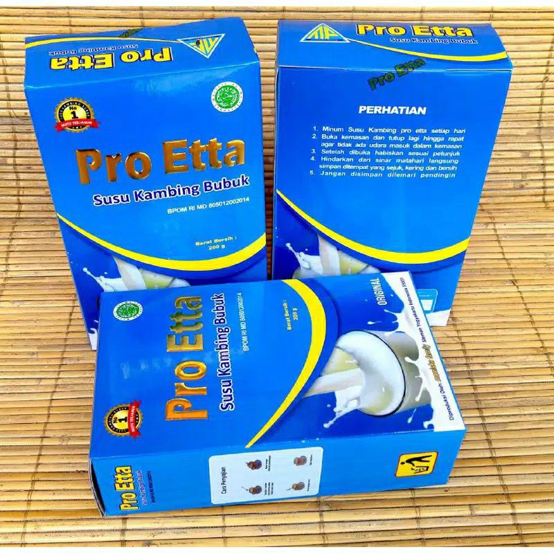 Susu Kambing Bubuk Pro Etta 200 gr