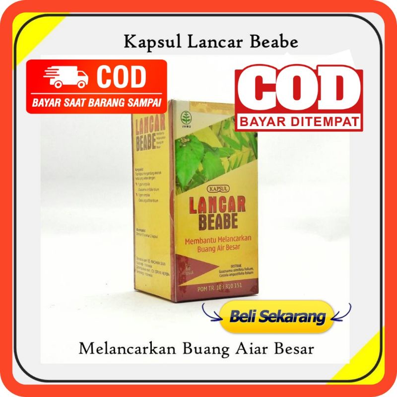 Kapsul BAB LANCAR Obat Susah BAB Obat Melancarkan BAB Sembelit Pelancar BAB Susah BAB Herbal Alami