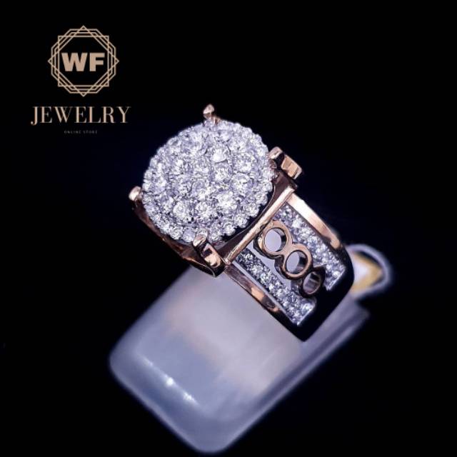 Cincin Emas Berlian Eropa