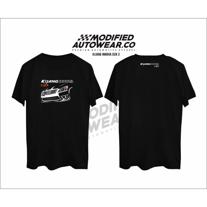 kaos innova modified autowear premium kaos kijang tshirt kijang innova diesel siluite