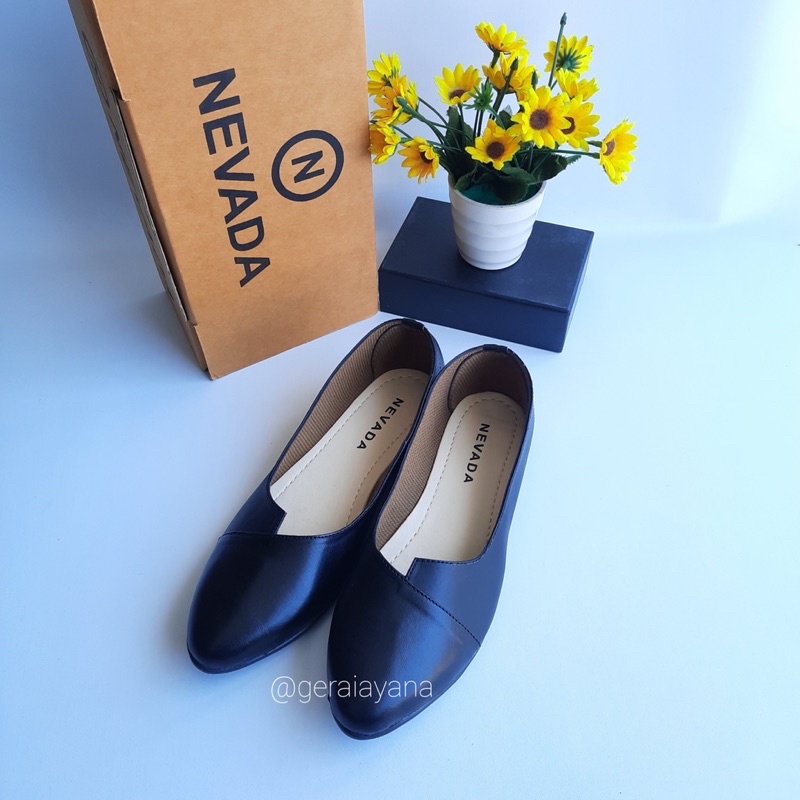 DISKON DAY! Sepatu Balet Flatshoes - Sepatu Kerja Ayra - Sepatu Casual - Sepatu Nevada - Sepatu Wanita Model Asimetris