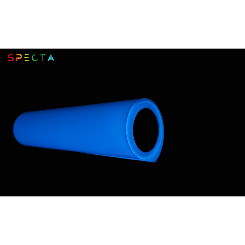 POLYFLEX GLOW IN THE DARK KOREA SPECTAFLEX GL-02 HTV BLUE