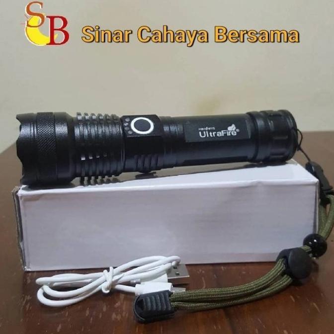 Senter LED XHP 50 Ultrafire Cree USB Charging