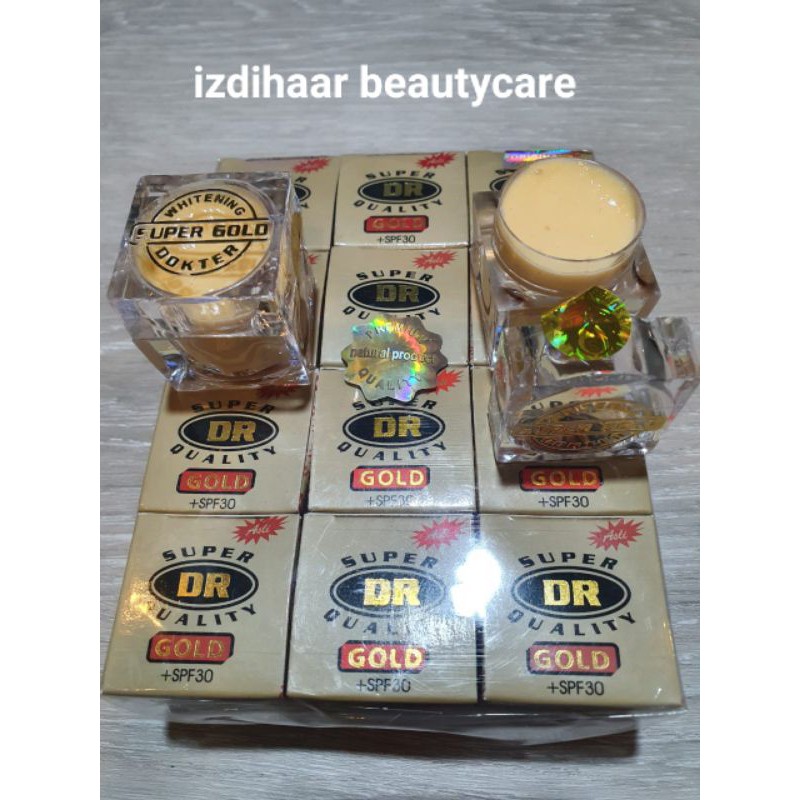 CREAM DR GOLD ASLI / CRAM WAJAH BEST WHITENING / CREAM LUSINAN