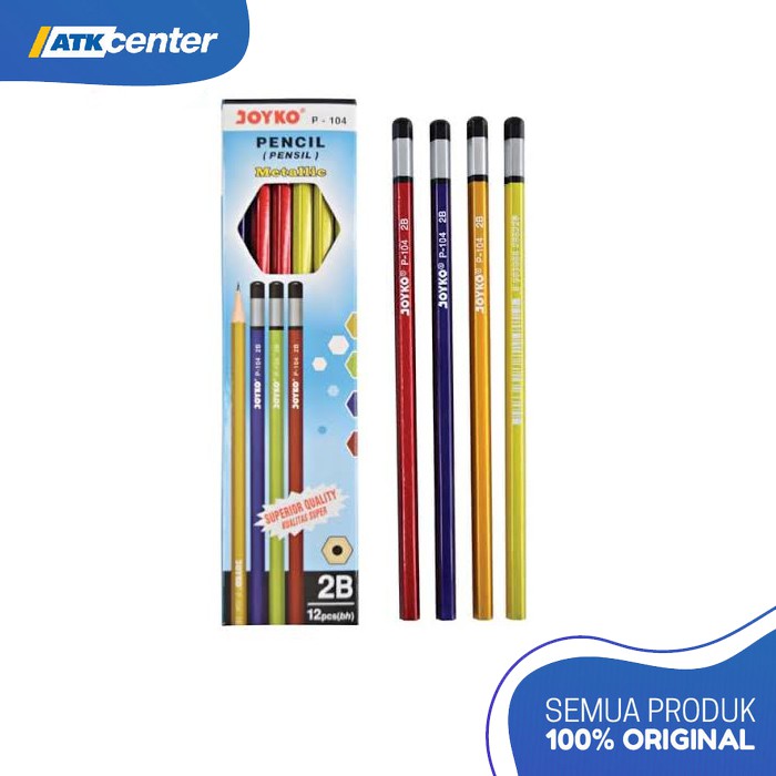 

PENSIL 2B JOYKO P-104 METALIK