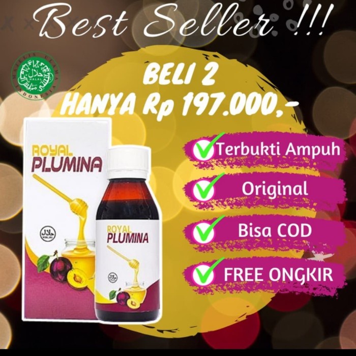 MADU DIET ROYAL PLUMINA  Original 1 Botol | PENURUN BERAT BADAN, Madu Original ROYAL PLUMINA