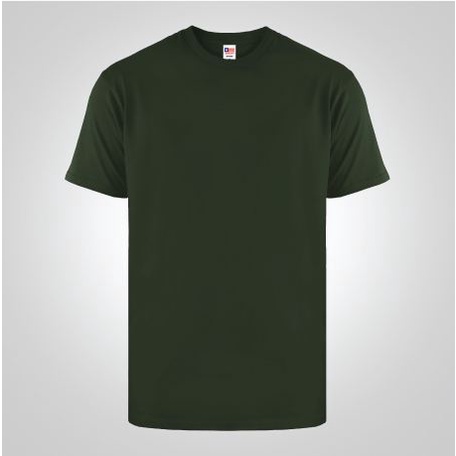 Baju Kaos Polos Premium Katun Warna Forest Green