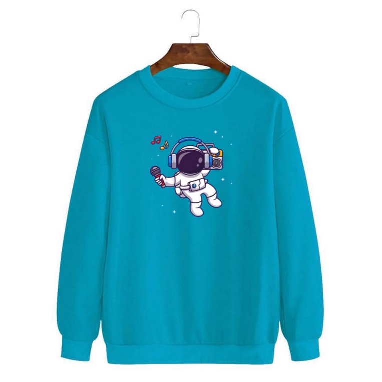 Noveli wear - Sweatshirt roughneck | sweater crewneck basic unisex distro bahan berkualitas sablon digital 009