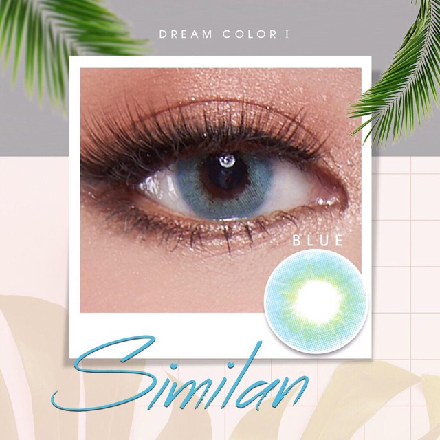 Similan gray blue brown softlens