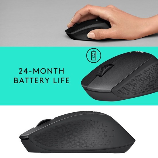 Logitech Mouse M331 ORI USB Wireless Silent Touch Right Hand Comfort