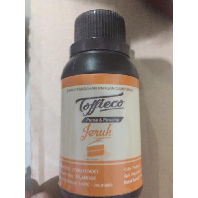 

Toffieco Jeruk Perisa Essence Pasta Orange 100 gr TERLARIS TERPERCAYA ORIGINAL