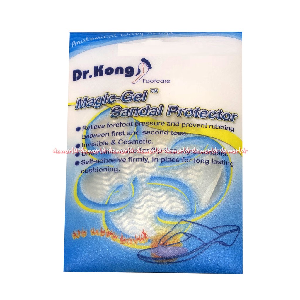 Dr. Kong Magic Gel Sandal Protector Alat Alas Kaki Bantalan Pelindung Sendal