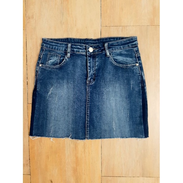 preloved rok mini jeans/rok jeans/mini jeans/denim skirt