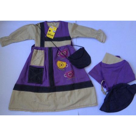 Baju Gamis Merk Dannis Anak Perempuan  Size 1