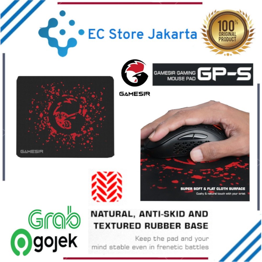 GameSir GP-S Gaming MousePad Rubber Anti Slip Alas Mouse Pad Gaming Tatakan Alas Mouse Mous Komputer Laptop