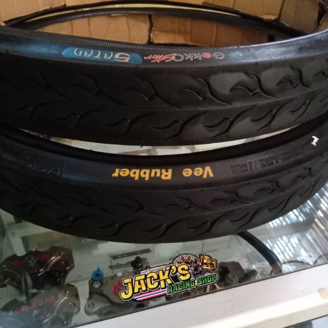 vee rubber satan vrubber veerubber ban drag ban balap 60/80 17 original thailand