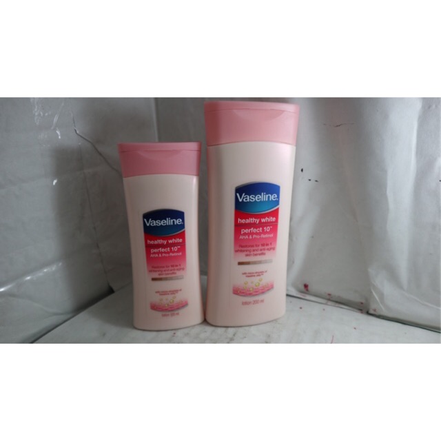 [ 200 ml ] lotion vaseline 200 ml - terbaru !! vaseline gluta !! vaseline healty bright uv extra brightening - Vaseline healty white perfect 10 - vaseline healty