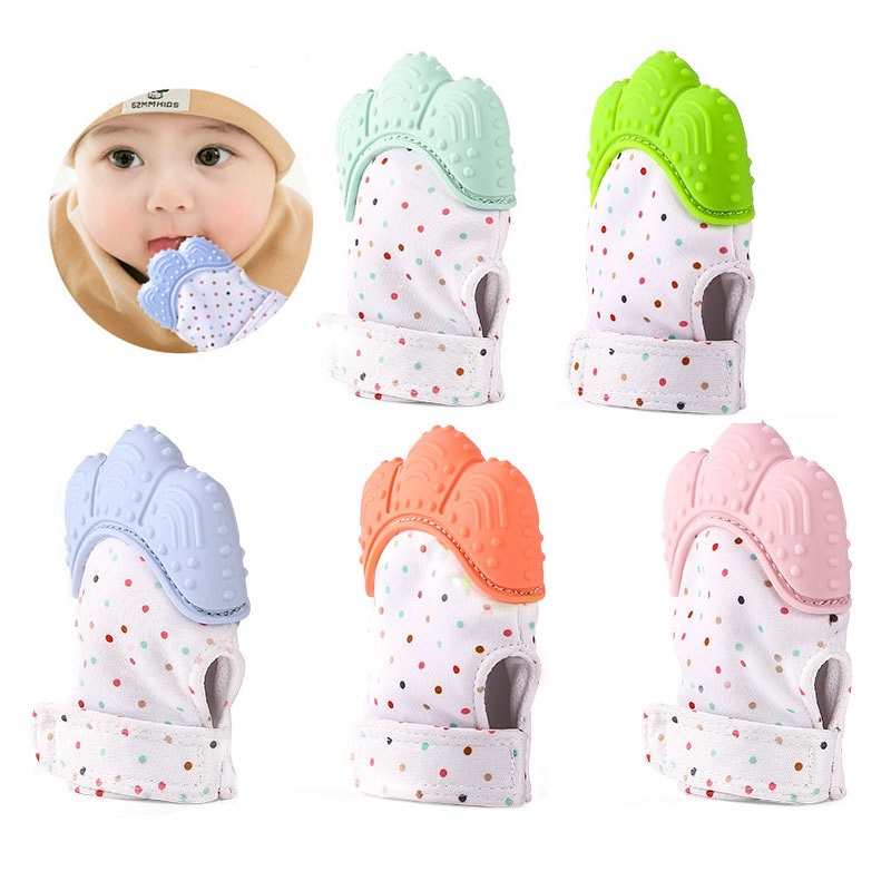 Sarung Tangan Dan Kaos Kaki Bayi   Baby/Sarung Tangan Teether Bayi / Mitten Baby Glove Teether/C 158/C 158