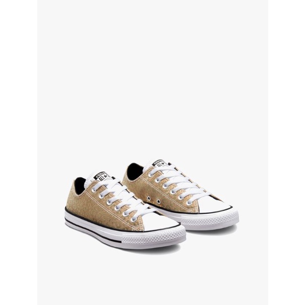Converse CTAS Leopard Glitter Saturn Gold/White/White (572041C)