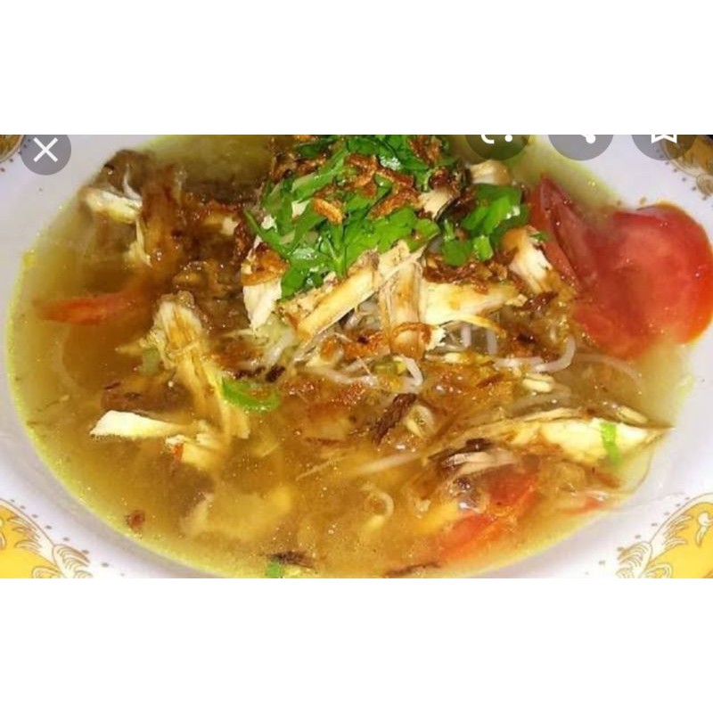 

Sotomie Ayam + nasi