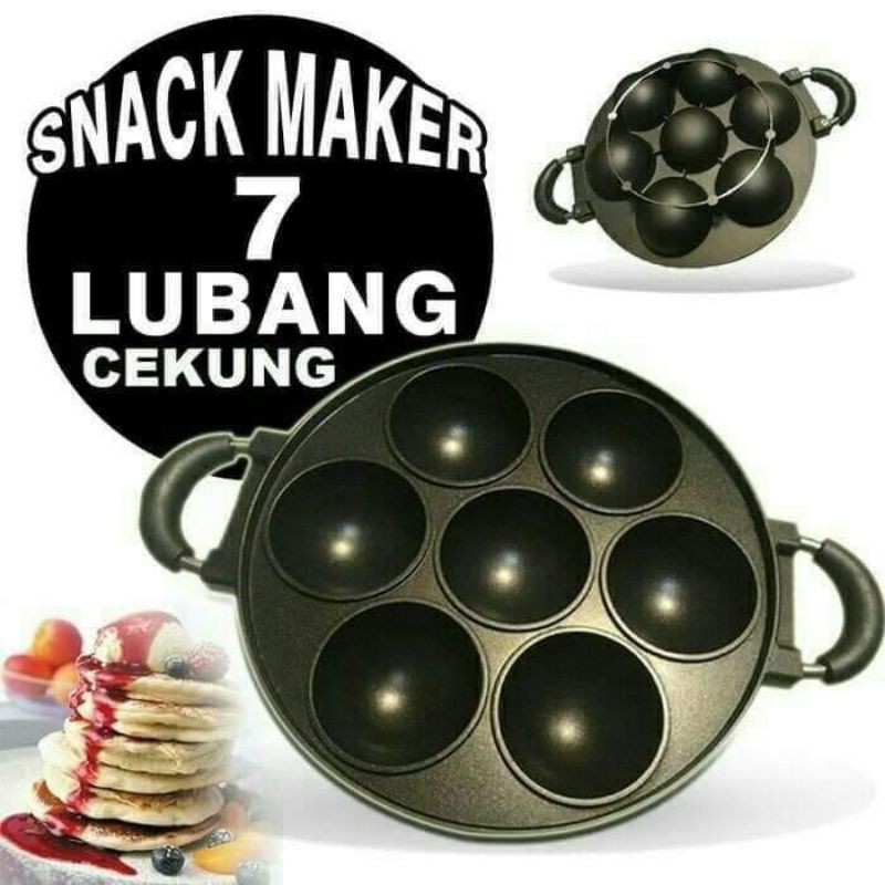 Cetakan Happy Call 7 Cekung / Cetakan kue bikang