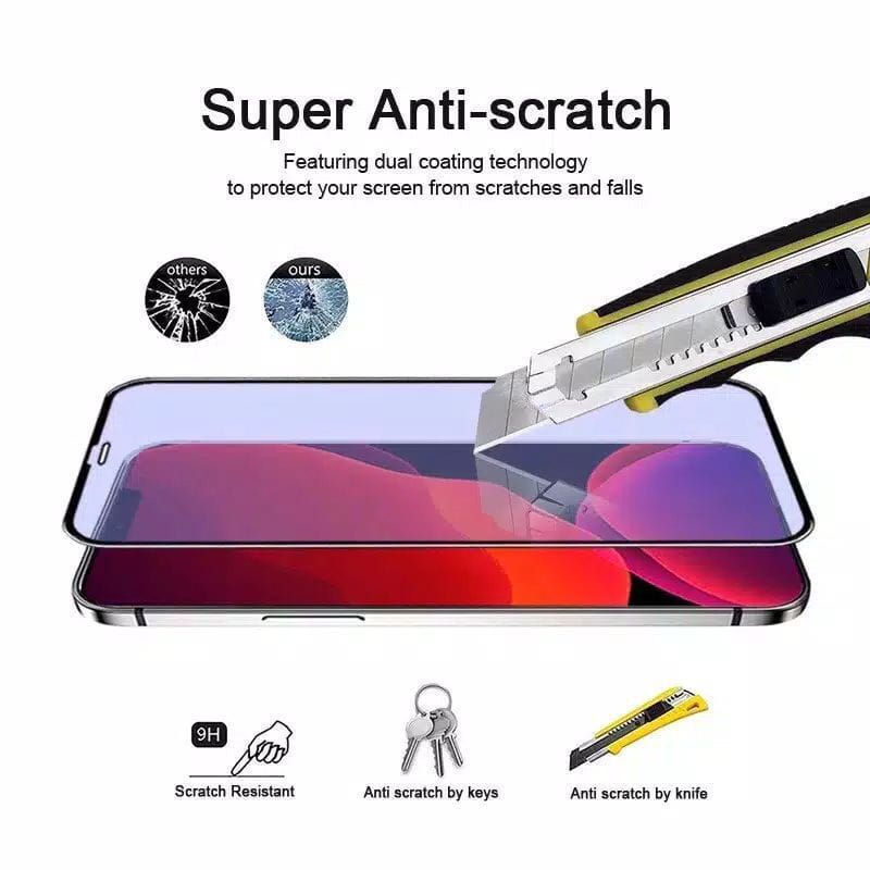 Tempered Glass Xiaomi Redmi note 8 pro/Note 10/Note 10 pro/Note 10s Blue Light Full Screen Premium Protector Quality