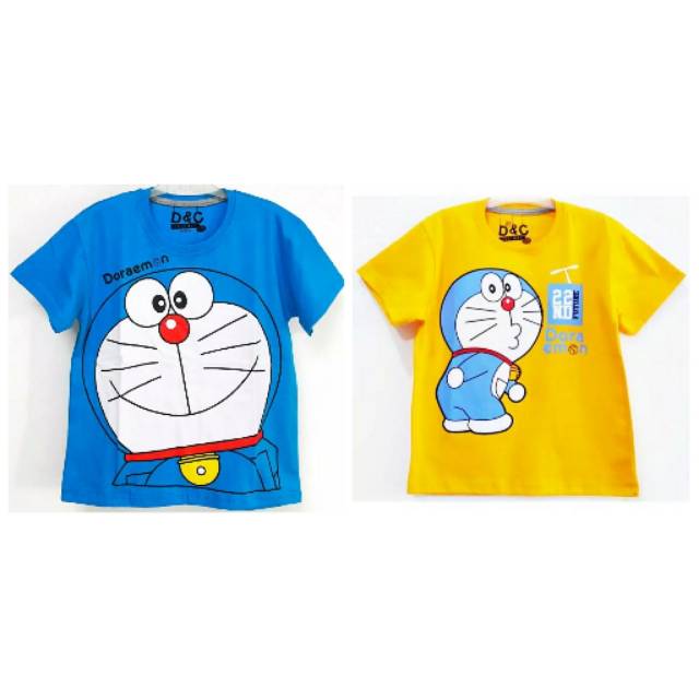 34 Info Terpopuler Baju  Kaos Bermotif Doraemon 